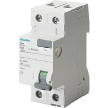 Siemens Sıemens Kaçak Akım Rölesi 5SV4614-0 40A 300MA 230V (Faz+Nötr)