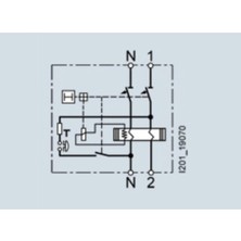 Siemens Sıemens Kaçak Akım Rölesi 5SV4614-0 40A 300MA 230V (Faz+Nötr)