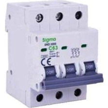 Sigma 3X63A C/3ka W Oto.sigorta Gru3