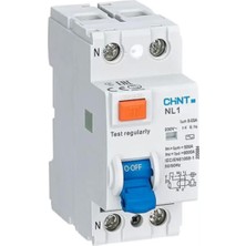 Chint Electric Chint Nl1 Serisi Ac Tipi 2X40A Kaçak Akım Rölesi 6ka 300MA 200219