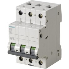 Siemens 5SL6310-7 10AMPER 3faz 6ka C Tipi Otomatik Sigorta C10X3