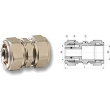 Fırat 16 mm Pe-X Bağlantı Manşonu