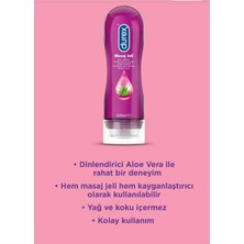 Durex Aloveralı Masaj&kayganlaştırıcılı Jel+Uyarıcı Tahrik Edici Jel