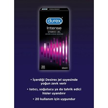 Durex Aloveralı Masaj&kayganlaştırıcılı Jel+Uyarıcı Tahrik Edici Jel