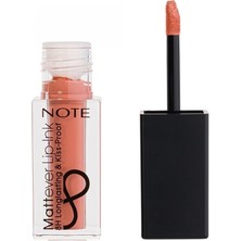 Note Cosmetics Mattever Likit Ruj Mat ve Kalıcı 04 Peach Rose