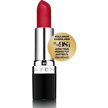 Avon True Perfectly Mat Ruj - Sunbaked Red