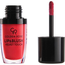 Golden Rose Ruj & Allık - Lip & Blush Velvet No: 6