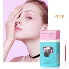 EC Shop Suıkone Tattoo Lipstick 20'li Kırmızı Ruj Çubukları, Sudan Etkilenmeyen, Kalıcı, Tek Kullanımlık Ruj