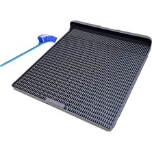 Nanlly Pet Dog Tuvalet Yatak Lazım Küçük Orta Köpekler Için Hafif Yeniden Kullanılabilir Tepsisi 42CMX45CM (Yurt Dışından)