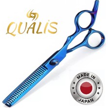 Qualis Shave U3 Full Metal Ustura + M8 Kesme + Inceltme Makas Set -6inç/15 cm