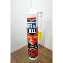 Soudal Fix All Korniş Yapıştırıcı Montaj Silikonu Beyaz 290 ml