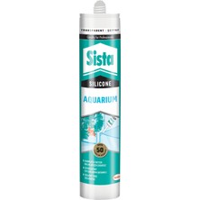 Sista Akvaryum Silikonu Şeffaf 280 ml 5'li Paket