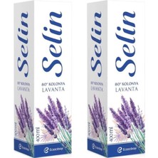 Selin Lavanta Kolonya Pet 400 ml 2 Adet