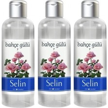 Selin Bahçe Gülü Kolonya Pet 100 ml 3 Adet