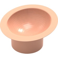 Nanlly Yükseltilmiş Kedi Maması Kase Taşınabilir Su Besleyici Içme Kasesi Gıda Konteyneri Pembe (Yurt Dışından)