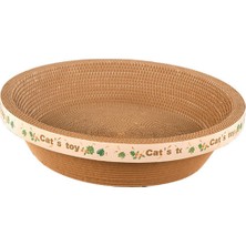 Nanlly Kapalı Kediler Için Kedi Scratcher Karton Nest Kedi Scratcher Kase Çıkartmalar ile Büyük Eğitim Için (Yurt Dışından)