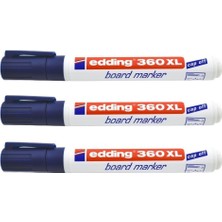 Edding 360 Xl Tahta Kalemi Seti 3'lü Mavi