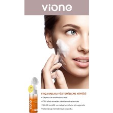 Vione Hassas Ciltler Için Aydınlatıcı Besleyici Özel Fırçalı Yüz Temizleme Köpüğü 150 ml