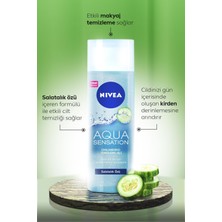 Nivea Aqua Sensation Canlandırıcı Yüz Temizleme Jeli 200 Ml,salatalık Özü,etkili Yüz Temizleme X2 Adet