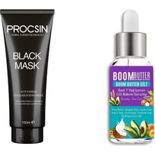 Procsın & Siyah Black Maske 100 ml & Cilt Bakım Serumu 20 ml