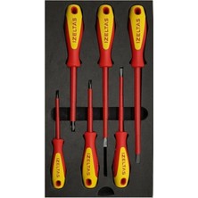 İzeltaş İzeltaş 1000V Izoleli Elektrikçi Tornavida Seti (6 Parça)