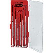 Stanley ST166039 Saatçi Tornavida Seti, 6 Parça