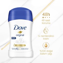 Dove Kadın Stick Deodorant Original Nemlendirici Krem Etkili 40 G x 2 Adet