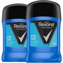 Rexona Men Motion Sense Erkek Stick Deodorant Xtra Cool 48 Saat Koruma 50 G x 2 Adet