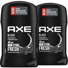 Axe Black 50 ml Erkek Deodorant Stick 2'li