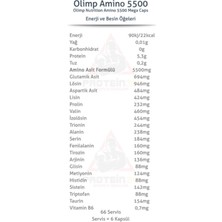 Olimp Amino 5500 400 Kapsül Amino Asit