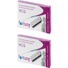 Hcg Fortune Gebelik Testi Kaset Tipi x 2 Adet Kzmprt