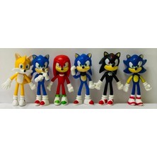 Bisepetim Oyuncak Süper Sonic Figür ve Arkadaşları 6lı Supersonic Metalsonic Figürleri