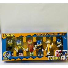 Bisepetim Oyuncak Süper Sonic Figür ve Arkadaşları 6lı Supersonic Metalsonic Figürleri