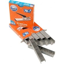 Delta Zımba Teli 1000'li 23/10 10 Paket Renk Seçenekleri ile Kırtasiye Ürünleri