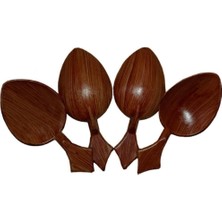 Şenturistik Kısa Oyun Kaşığı 4'li Set