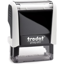 Trodat 4911 Öğretmen, Doktor, Hemşire, Avukat, Firma Kaşesi KD-TR-NP-4911-SIYAH