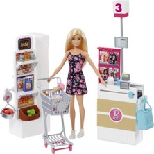 Barbie FRP01 Süpermarkette Oyun Seti /nin Hayatı