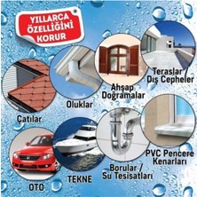 Vodaseal Leak Fix Su Geçirmez Sızdırmaz Sprey Kauçuk Kaplama Izolasyon 396 gr (Beyaz)