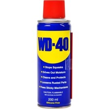 WD-40 Wd 40 200 ml Genel Amaçlı Yağlama ve Pas Sökücü Sprey Pipetli