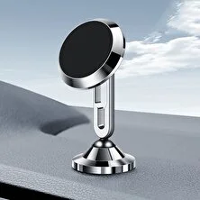 Yue Store Araba Manyetik Cep Telefonu Tutucu Renk: F59 Gümüş Siyah (Yurt Dışından)