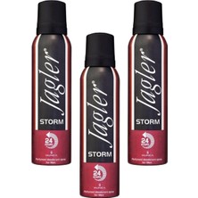Jagler Deodorant For Men 150ML Storm x 3 Adet