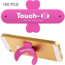 Yue Store 100 Pc Touch-U Silikon Telefon Tutucu Macenta (Yurt Dışından)
