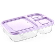 Hobby Life 3 Bölmeli Smart Dikdörtgen Saklama Kabı