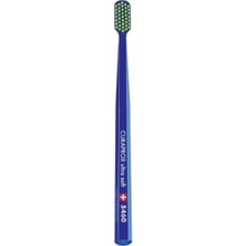 Curaprox 5460 Ultra Yumuşak Diş Fırçası - Koyu Mavi-Limon Yeşili