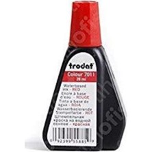 Trodat 28 ml Kırmızı Stampa Mürekkebi