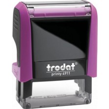 Trodat Pembe Hemşire Kaşesi ( 4910 Model-Siyah Keçeli)