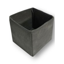 Balkan Room Antrasit Çekmece Içi Düzenleyici Organizer - Çok Amaçlı Dolap Içi Kutu ( 13*13*13 )