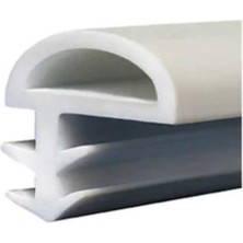 Nobel Amerikan Panel Kapı Fitili Beyaz 10 mm / 5 Metre