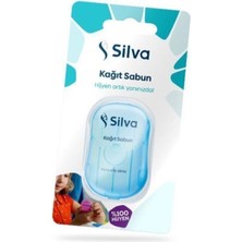 Silva Kağıt Sabun Mavi 20 Adet