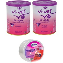 Vi-Vet Vivet Pudralı Konserve Sir Ağda 800 ml 2 Adet